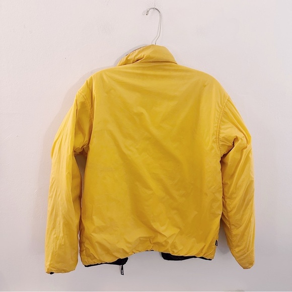 Palace Skateboards Thinsulate Reversible Jacket Black Yellow Zip Up - Picture 5 of 10